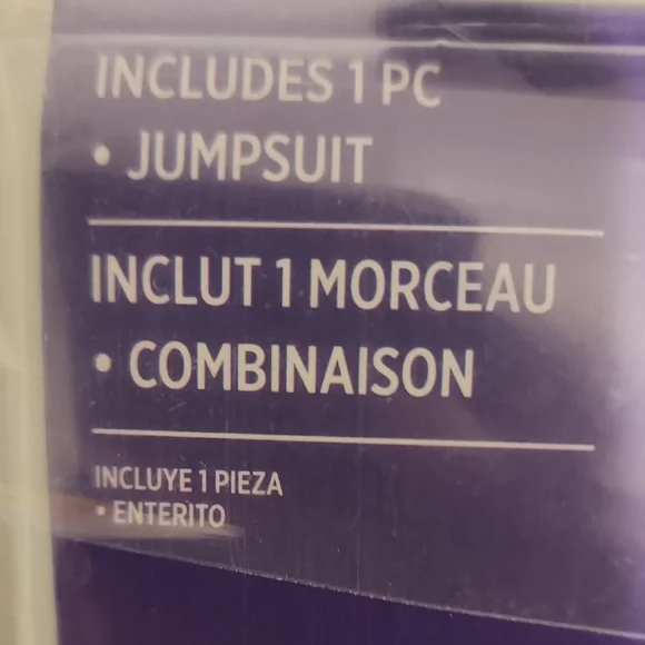 Infant Costume - Black and White Stripes - Picture 7 of 8